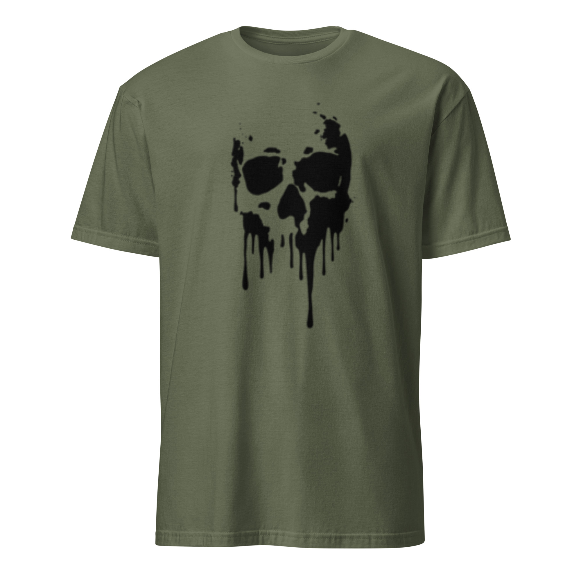 skull T-shirt Unisexe à Manches Courtes – Image 5
