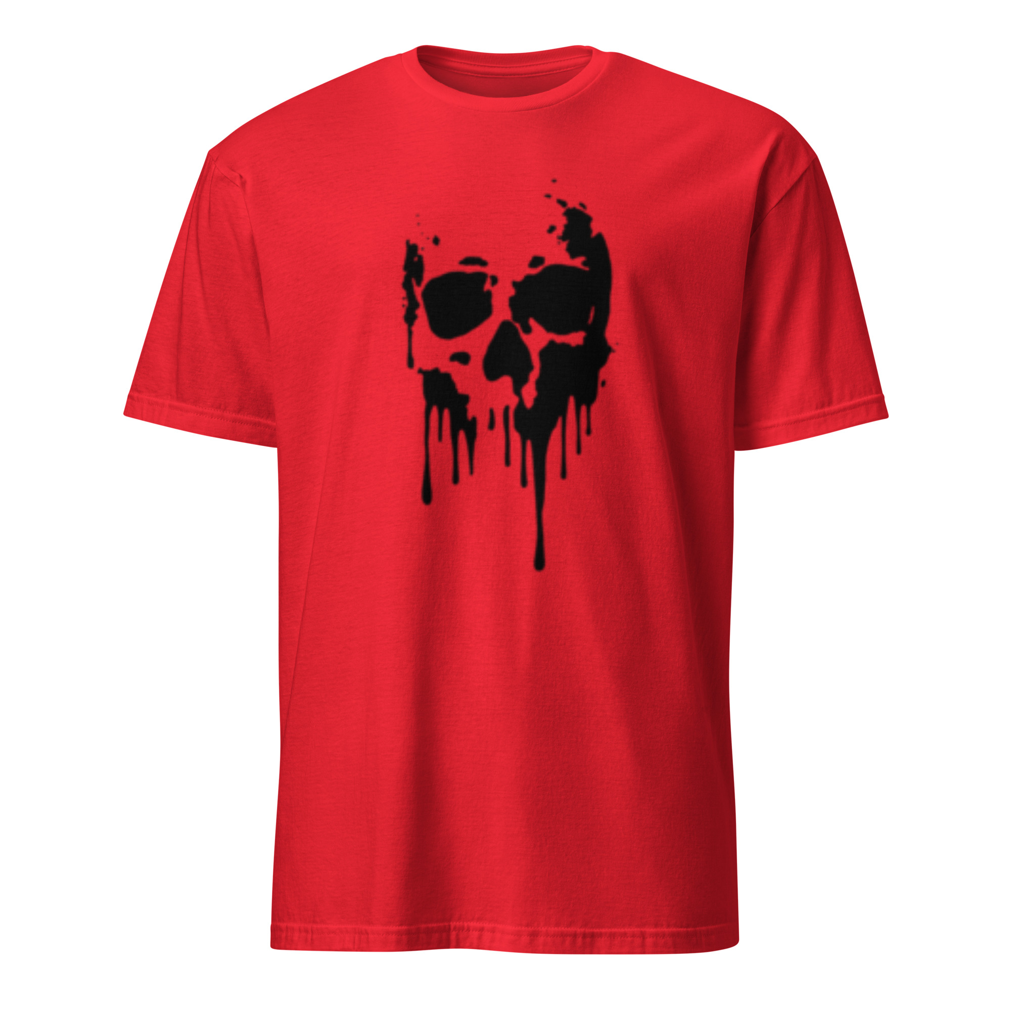 skull T-shirt Unisexe à Manches Courtes – Image 2